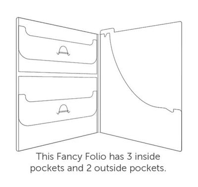 TOO - 8.5X11 Fancy Folio 3-pk
