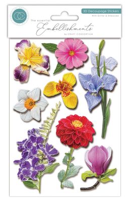 Craft Consortium - 3D Decoupage Flowers 007