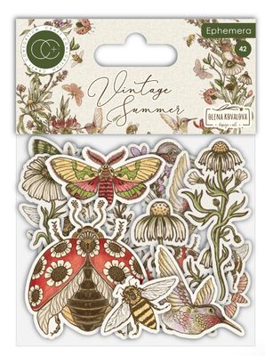 Craft Consortium - Ephemera Summer Vintage