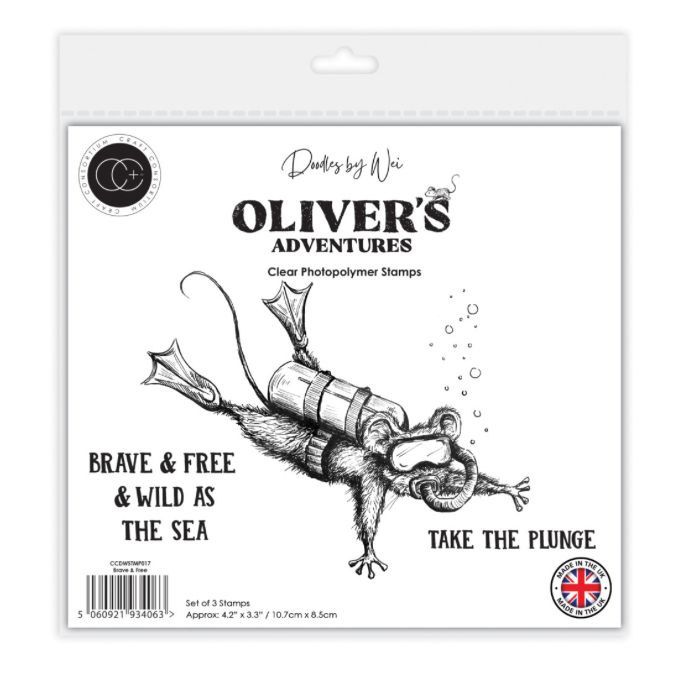 Craft Consortium - Oliver's Adventures,  Brave &amp; Free