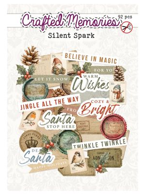 Creatief Art - Diecuts, Silent Spark 92pcs