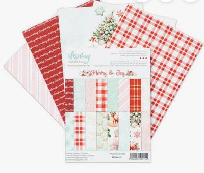 Mintay - Merry &amp; Joy 6x8 Add On Paper Pad