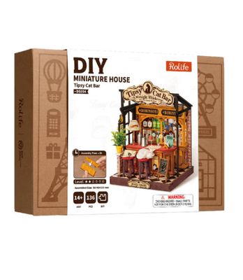 Rolife - DIY Minature House Kit - Tipsy Cat Bar