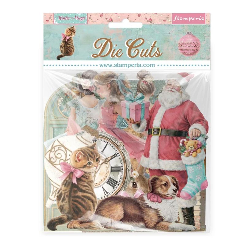 Stamperia - Winter Magic Printed Decorative Die Cuts