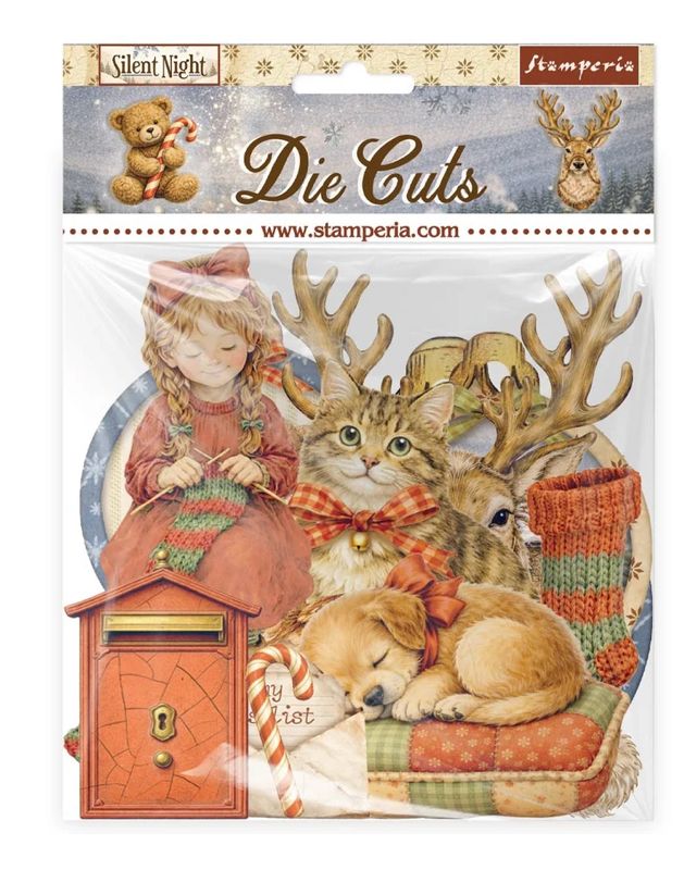 Stamperia - Silent Night Decorative Die Cuts