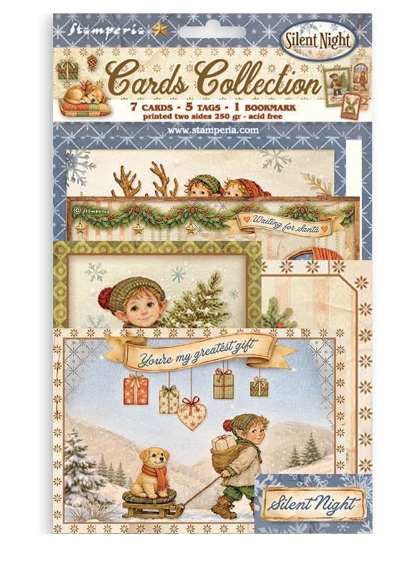 Stamperia - Silent Night Card Collection