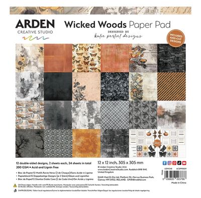 Arden Creative Studio - Wicked Woods 12x12 Paper Pad