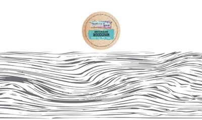Text{ures} By Lou Collins - Winter In Bloom Woodgrain Kiss Cut Tape
