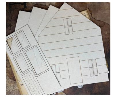 Alchemy Of Art - Chipboard Album House