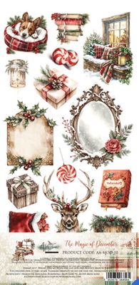 Alchemy Of Art - Magic Of December 6x12 Extra  Paper Set