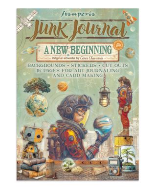Stamperia -  A New Beginning Junk Journal Backgrounds, Cutouts &amp; Stickers