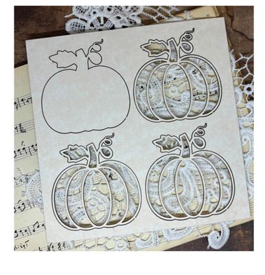 Alchemy Of Art - Chipboard Pumpkins 03