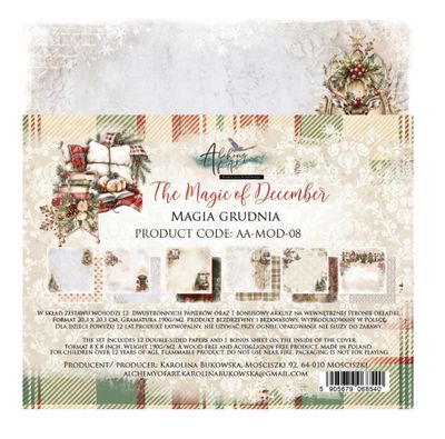 Alchemy Of Art - Magic Of December 8x8 Paper Collection