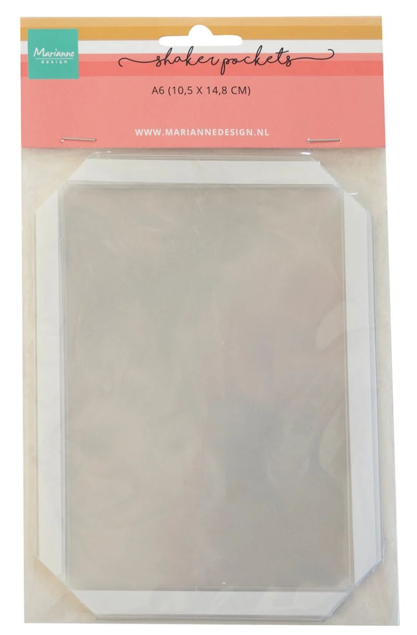 Marianne Designs - Shaker Pockets - A6 5pcs