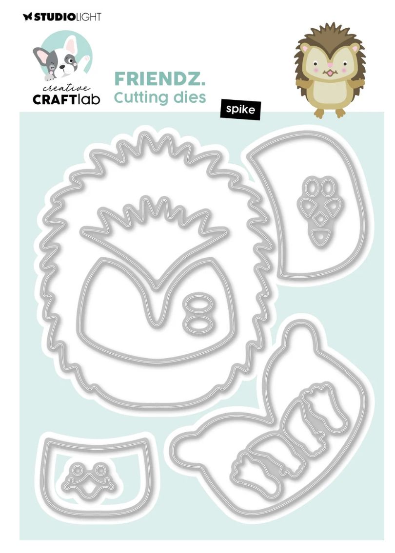 Studio Light - CCL Essentials Spike Friendz Cutting Dies 10pcs