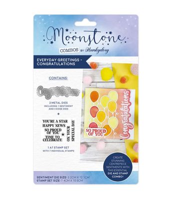 Hunkydory Moonstone - Everyday Greetings, Congratulations