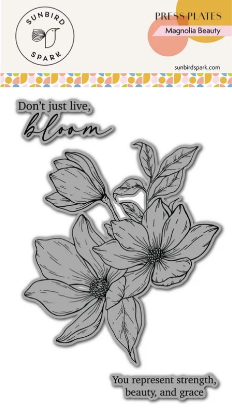 Sunbird Spark - Magnolia Beauty Press Plate