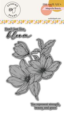 Sunbird Spark - Magnolia Beauty Press Plate