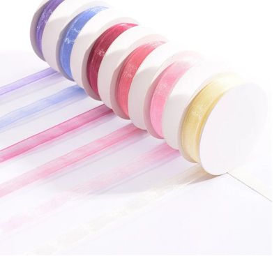 Vaessen Creative - Baby Rose Organza Ribbon, 6 colours