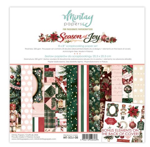 Mintay - Season Of Joy 8x8 Paper Set