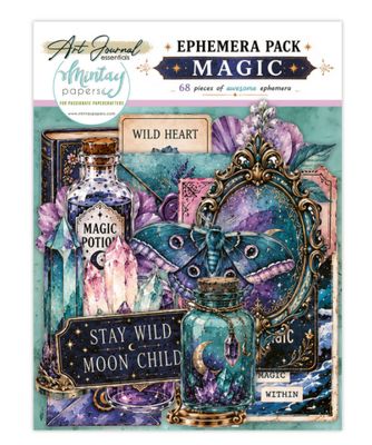 Mintay - Magic Art Journal Ephemera (68pcs)
