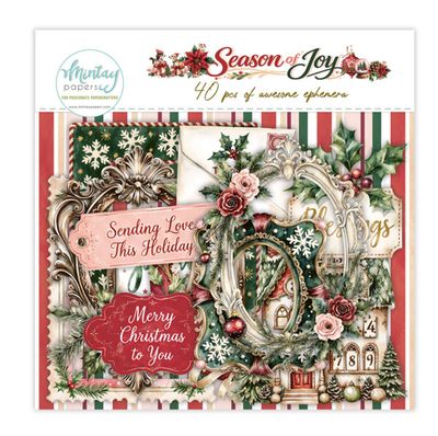 Mintay - Season Of Joy Paper Ephemera (40pcs) Mintay - Season Of Joy Paper Ephemera (40pcs)