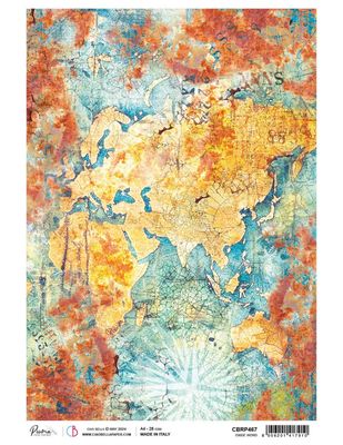 Ciao Bella - Oxide World A4 Rice Paper Single Sheet