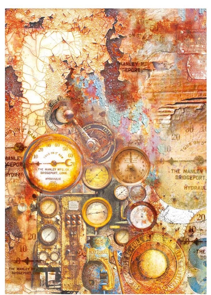 Ciao Bella - Steam Knobs A4 Rice Paper Single Sheet