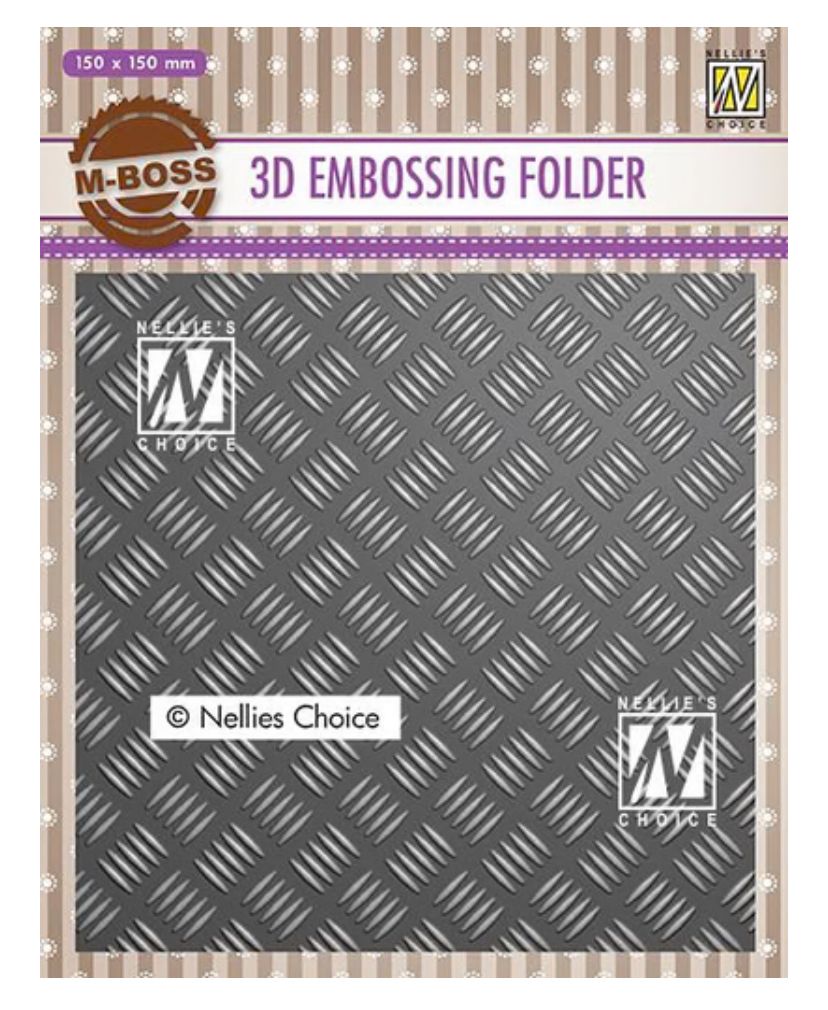 Vaessen Creative - Strip Pattern 1 3D Embossing Folder