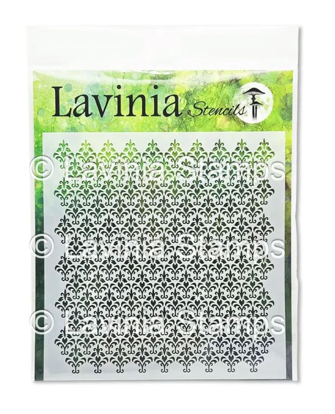 Lavinia Stamps - Baroque Flower Stencil