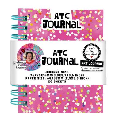 ABM - ATC Art Journal 1pc