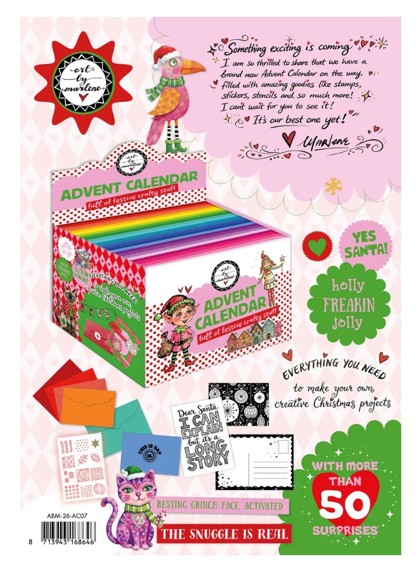 ABM - Advent Calender Full Of Festive Crafty Stuff