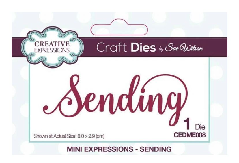 Mini Expressions Collection - Sending Cutting Die