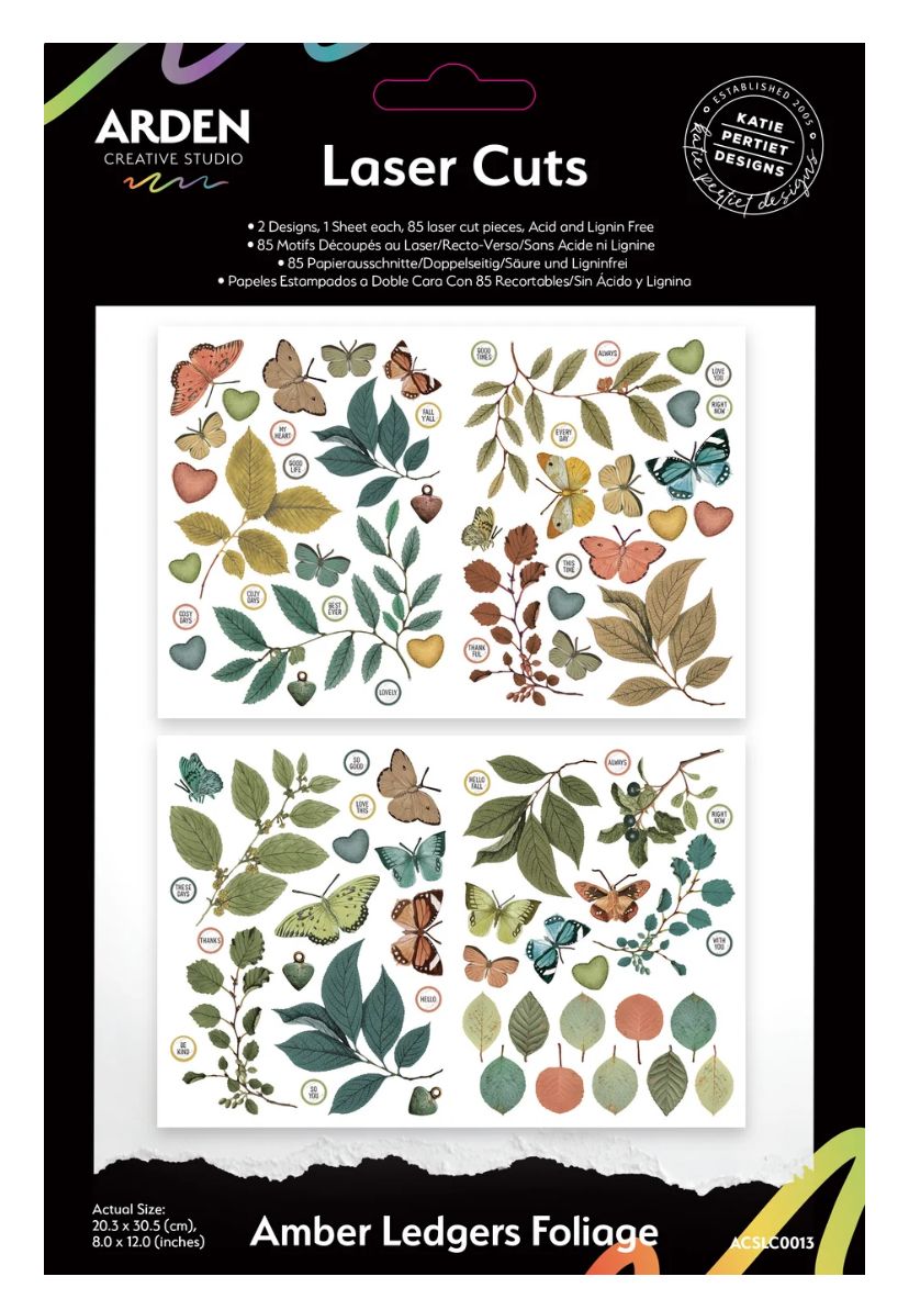 Arden Creative Studio - Amber Ledgers Foliage Laser Cuts