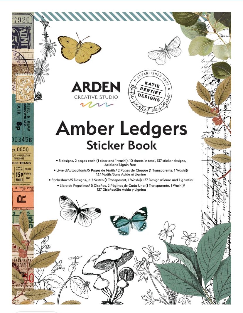 Arden Creative Studio - Amber Ledgers Sticker Book