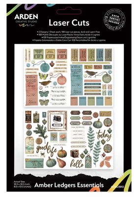 Arden Creative Studio - Amber Ledgers Essentials Laser Cuts