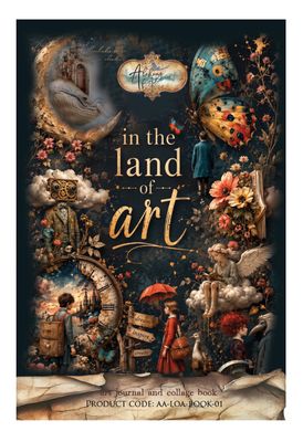 Alchemy Of Art - In The Land Of Art Art Journal &amp; Collage Book