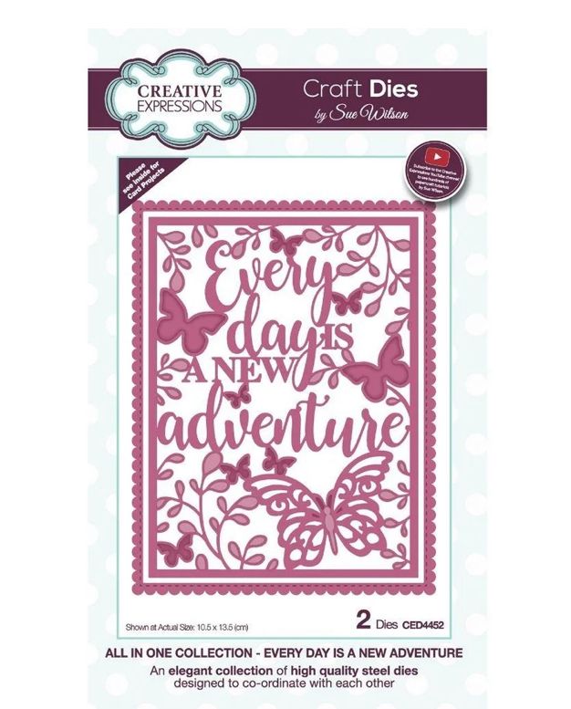 Sue Wilson - All In One Everyday Is An Adventure Cutting Die
