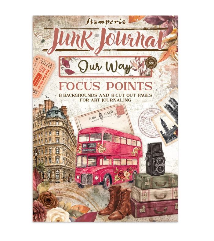 Stamperia - Our Way Focus Points Junk Journal A5