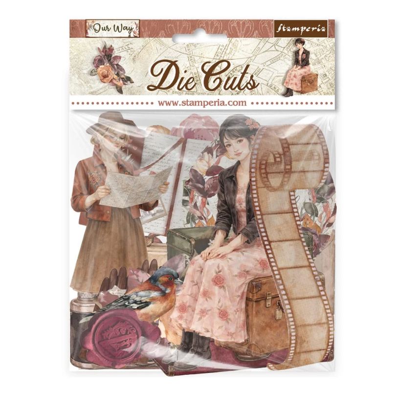 Stamperia - Our Way Decorative Die Cuts