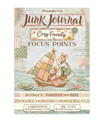 Stamperia - Cozy Family  Focus Points Junk Journal A5