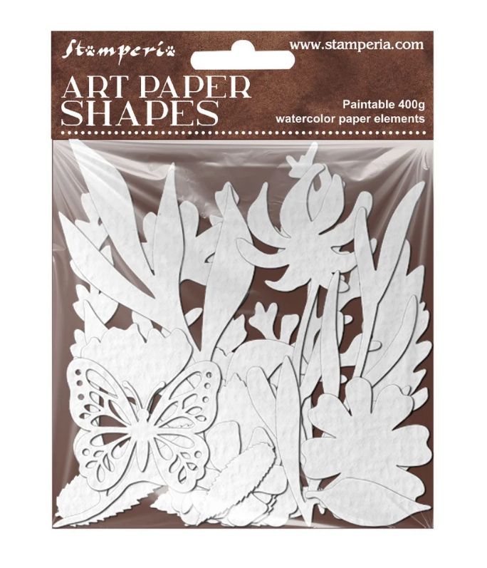 Stamperia - Flowers And Poems Laser Cut Shapes