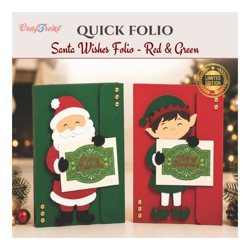 Craftreat - Santa Wishes Folio Limited Edition