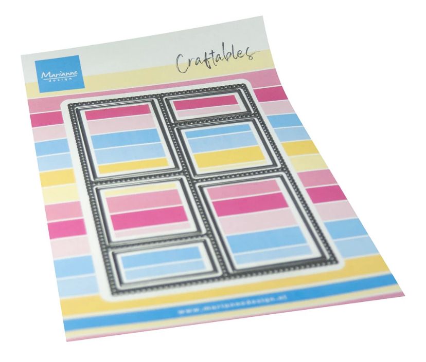 Marianne Designs - Craftables A6 Stamp Layout Cutting Dies