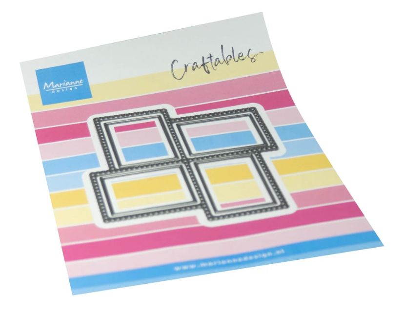 Marianne Designs - Craftables Square Stamp Layout Cutting Die