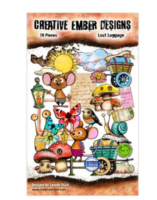 AALL&amp;CREATE - Lost Luggage Creative Embers Designs A6 Ephemera