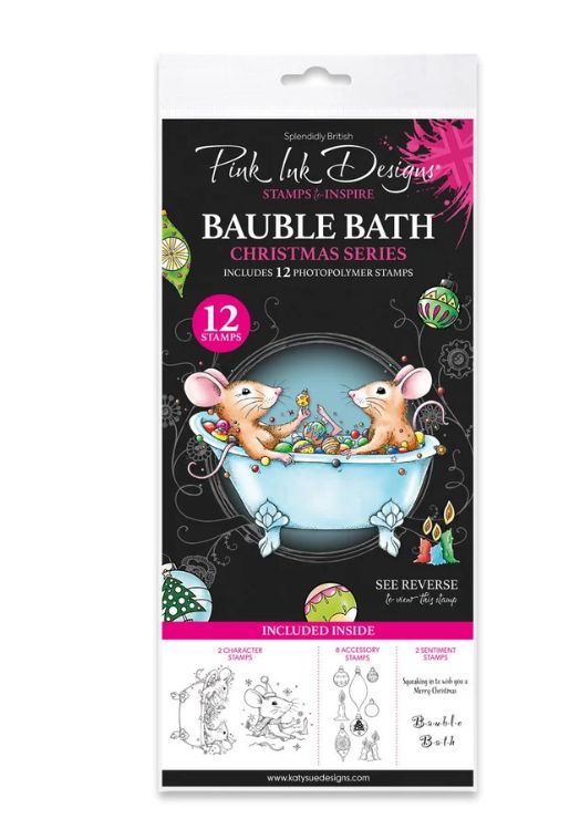 Pink Ink Designs - Bauble Bath DL Stamp Set