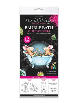 Pink Ink Designs - Bauble Bath DL Stamp Set