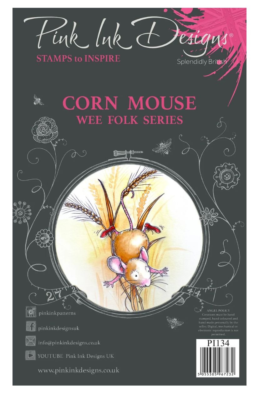 Pink Ink Designs - Corn Mouse A7 Stamp Set