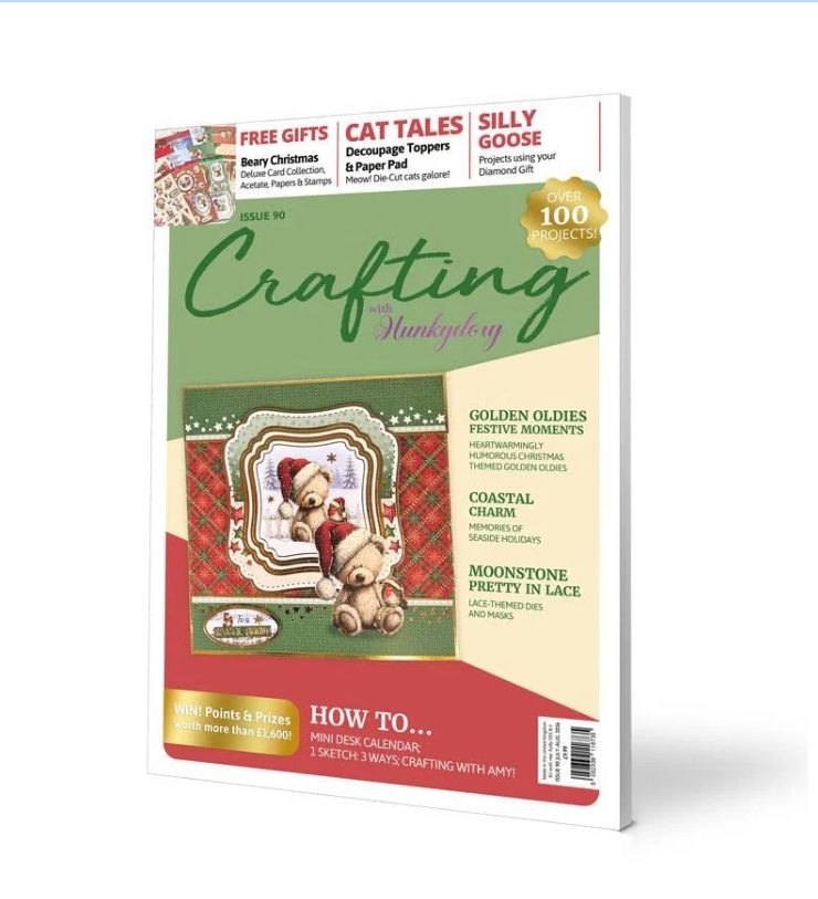 Hunkydory Crafts - Crafting With Hunkydory Project Magazine Issue 90